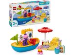 Lego Duplo La Gita In Barca Di Peppa: Playset Con Barca Giocattolo Da Costruire E Ricostruire Con 2 Figure, Giocattolo Creativo, Idea Regalo Per Bambini Dai 2 Anni In Su, Ragazzi E Ragazze 10432