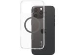 Panzerglass Care By ® Custodia Trasparente Urban Combat M. Schwarz Magsafe Iphone 16 Pro Max, Cover, Apple, Apple - Iphone 16 Pro Max, Trasparente