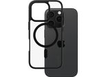 Panzerglass Care By ® Custodia Trasparente Urban Combat M. Schwarz Rahmen & Magsafe Iphone 16 Pro, Cover, Apple, Apple - Iphone 16 Pro, Trasparente