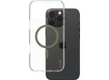 Panzerglass Care By ® Custodia Trasparente Urban Combat M. GrüN Magsafe Iphone 16 Pro Max, Cover, Apple, Apple - Iphone 16 Pro Max, Trasparente