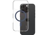 Panzerglass Care By ® Flagship Case Trasparente Urban Combat M. Blau Magsafe Iphone 16 Pro, Cover, Apple, Apple - Iphone 16 Pro, Trasparente