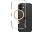 Panzerglass Care By ® Flagship Case Transparent Urban Combat M. Peachy Magsafe Iphone 16, Cover, Apple, Apple - Iphone 16, Trasparente