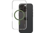 Panzerglass Care By ® Custodia Trasparente Urban Combat M. GrüN Magsafe Iphone 16 Pro, Cover, Apple, Apple - Iphone 16 Pro, Trasparente