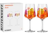 Ritzenhoff Aperitifglas 2Er Set Sommerrausch Deluxe 021 022, Kristallglas, 544 Ml, R-2841019