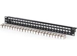 Digitus DN-91411-24 Digitus Patchpanel 1HE 24Xcat6A Keystone Module Geschirmt Sc