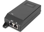 Digitus DN-95103-3 Digitus Gigabit Ethernet Poe Injektor 802.3At 30W Schwarz