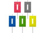 Blocchi Di Candele Di Compleanno, Numero 0, Altezza 5,5 Cm