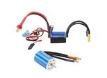 Rc Brushless Motor Esc 2435 4800KV Brushless Motor 25A Brushless Esc Per Traxxas Per Hsp Per Wltoys 1/16 1/18 Rc Car