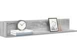 Maison Exclusive - Mensole Da Parete 2 Pezzi Grigio Sonoma 100X16,5X16,5 Cm Materiale Ligneo