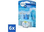 Ambi Pur 3Volution - Ricarica Bermuda Vibes - Deodorante Per Ambienti - 20 Ml - Confezione Valore - 6 Pezzi