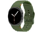 Samsung Galaxy Watch 8 Classic/Samsung Galaxy Watch 8 - 44 Mm/Samsung Galaxy Watch 8 - 40 Mm Cinturino: Imoshion Wave Siliconenband Samsung Galaxy Watch