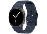 Samsung Galaxy Watch 8 Classic/Samsung Galaxy Watch 8 - 44 Mm/Samsung Galaxy Watch 8 - 40 Mm Cinturino: Imoshion Wave Siliconenband Samsung Galaxy Watch