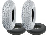 2.80/2,50-4 Grigio Mobility Scooter Set Di Pneumatici E Tubi TR87 (Set Di 2)