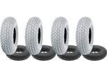 2.80/2.50-4 Set Di Pneumatici E Tubi Per Scooter A Mobilità Grigia TR87 (Set Di 4)