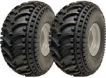 22X11.00-8 Atv Quad Pneumatico Wanda P308 Road Legal 4 Stud 4 Inch Pcd Cerchi (Set Di 2)