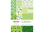 Happy Color A4 80G 15 Fogli Con Motivi Verde