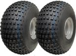 25X12.00-9 Pneumatici Atv Quad Con Tasselli Wanda P318 Gator 4 Stud 4 Inch Pcd (Set Di 2)