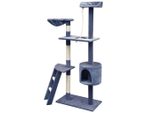Vidaxl Tiragraffi Per Gatti In Sisal 150 Cm Blu Scuro