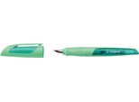 Stabilo® 5031/40-41 Stilografica Easybuddy® Per La Scuola - Pennino M, Verde Menta, Cartuccia Standard Inclusa