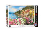 Italia - Lago Di Como - Puzzle Da 1000 Pezzi - Dimensioni 68X48 Cm