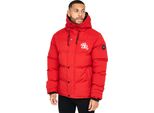 Born Rich - Giacca Trapuntata "Bacuna"" Da Uomo BG728 (Xl) (Rosso Tango)"