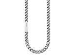 Edelstahlkette Joop "2026991", Silber (Edelstahlfarben), Halsketten, Herren, Edelstahl, L: 60 B: 6Mm, Edelstahlkette, B:6Mm