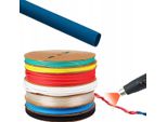 Rosfix Guaina Termorestringente – Blu 8 Mm 1 M | Autoestinguente, Rapporto Di Restringimento 2:1, Da -30 A 125 °C | Isolamento, Protezione