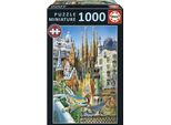Puzzle - Educa - Gaud?. Miniature Collage - 1000 Pieces