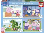 Multi 4 Junior Puzzle - Educa - Peppa Pig - 20+40+60+80 Pieces