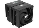 Itek ICY-6HAT Dissipatore Cpu Universale 250W, 6 Heatpipe, Ventola 12Cm, Nero