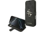 Etui Guess Book 4G Metal Logo Do Iphone 17 Pro Czarny