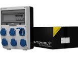 Distributore Di Corrente Doktorvolt Td-S/Fi 6X230V Con Protezione Da Correnti Di Guasto Combinazione Di Prese Mennekes 0601
