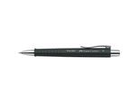 Faber-Castell 241199 Kugelschreiber Poly Ball - M, Dokumentenecht, Schwarz