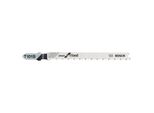 Lama Per Seghetto Alternativo T 101 B Lunghezza Totale 100 Mm Denti 2,7 Mm Hcs 5 Pezzi/Card Bosch