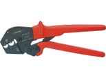 Knipex 97 52 23 Pinza Per Crimpare Anche Per L'uso A Due Mani Con Manicotti In Plastica Antiscivolo, Brunita 250 Mm