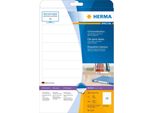 Etichette Per Cartelle A4 Bianco 192X25,4 Mm Carta Opaca 250 Pz.