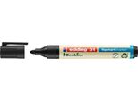 Edding 31-001 31 Marcatore Per Lavagna A Fogli Mobili Ecoline - Ricaricabile, 1,5 - 3 Mm, Nero