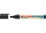 Edding 32-001 32 Marcatore Per Lavagna A Fogli Mobili Ecoline - Ricaricabile, 1 - 5 Mm, Nero