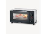 Severin To 2052 - Elektrobackofen - 9 Liter - 800 W - Schwarz/Silber