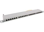 Inline - Patch Panel - RJ-45 X 24 - Hellgrau, Ral 7035 - 0.5U - 48.3 Cm (19")"
