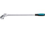 Hazet 916GL Cricchetto Reversibile ∙ Lungo ∙ Incernierato ∙ Squadra Piena 1/2 Pollice (12,5 Mm) ∙ 511 Mm