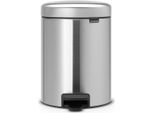 Brabantia Cestino A Pedale Newicon Round Acciaio Spazzolato
