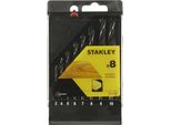 Stanley STA56006-QZ Punta Di Precisione Per Muratura, 3-10 Mm, Confezione Da 8 Pezzi