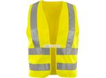 Gilet Di Sicurezza Taglia Unica Giallo Con Strisce Riflettenti Sulle Spalle En 20471 Cl.2 Asatex