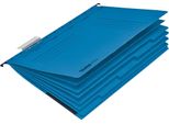 Falken 15046527 Personalhefter - Din A4, Karton, 5Fach-Register, Blau