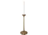 Casa Padrino Portacandele Colori Ottone Vintage / Nero 19 X H. 47 Cm - Qualità Lusso