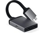 Satechi ST-TCDHAM - 0,156 M - 2 X Usb Tipo-C - 2 X Hdmi - Maschio - Femmina - Diritto Satechi