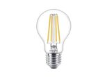 Philips Led A Filamento Forma A60 10,5W = 100W E27 Chiaro 1521Lm Bianco Caldo 2700K