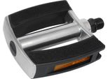 Pedali Da Trekking Marwi SP-828 Sandblock E-Bike Alluminio/Pp, Antiscivolo, Argento/Nero