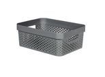 Curver Infinity Dots Scatola 11L Grigio